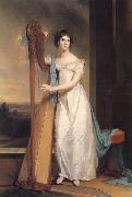 Thomas Sully Lady with a Harp:Eliza Ridgely china oil painting reproduction